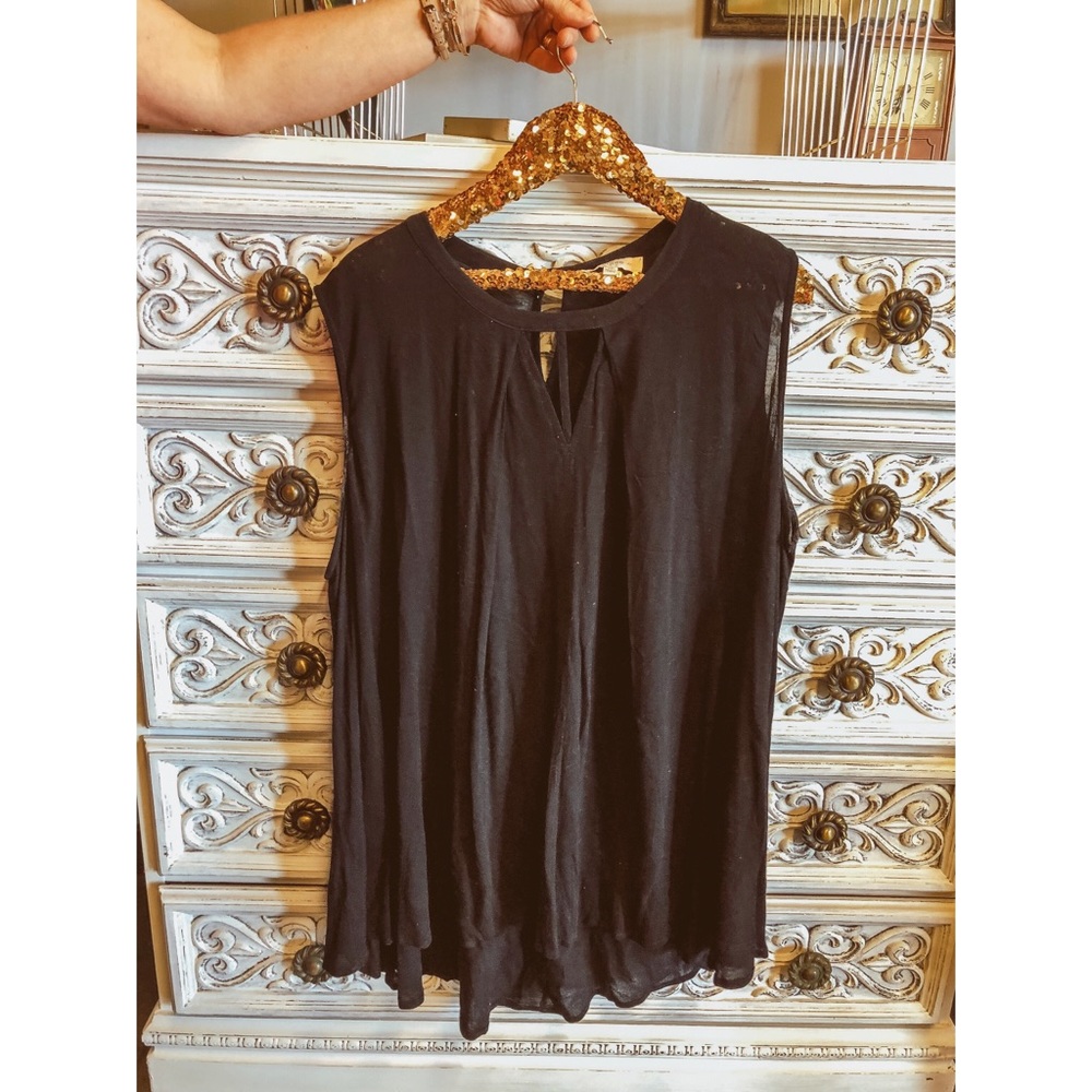 Black Long Top